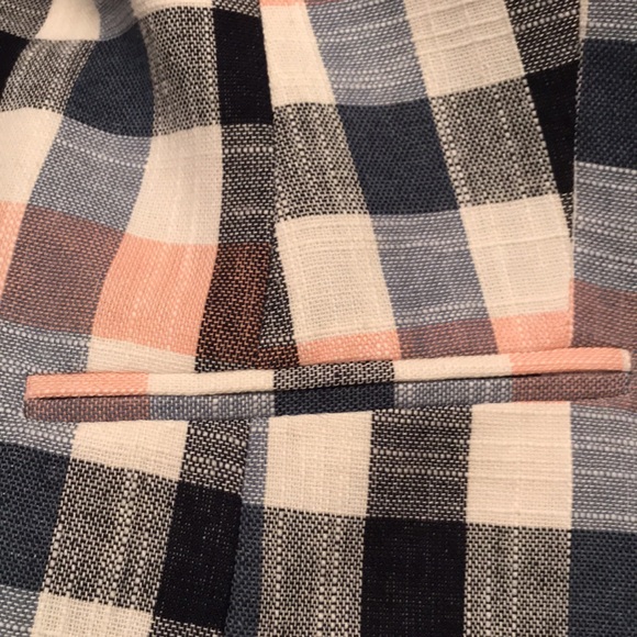 SALE, NO OTHER DISCOUNTS Talbots Vivid Plaid Blazer Jacket, Size 8 Petite, NWOT - Picture 7 of 8